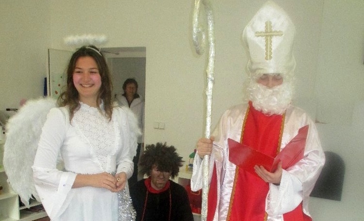 Visit of devil and Mikulas