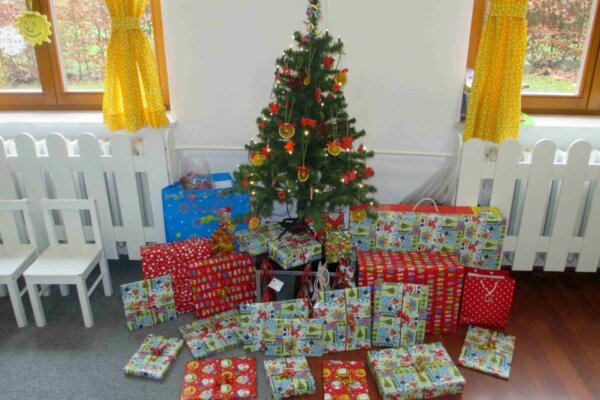 Father Christmas in our kindergarten