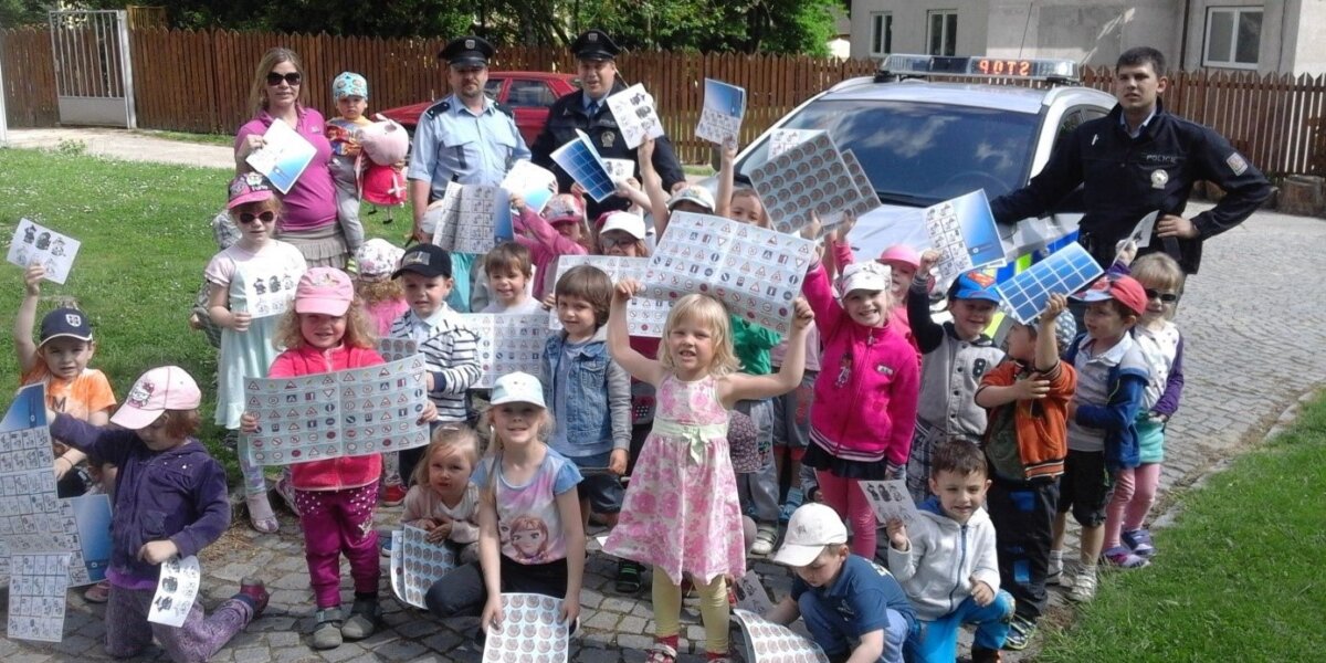 Návštěva policie ve školce