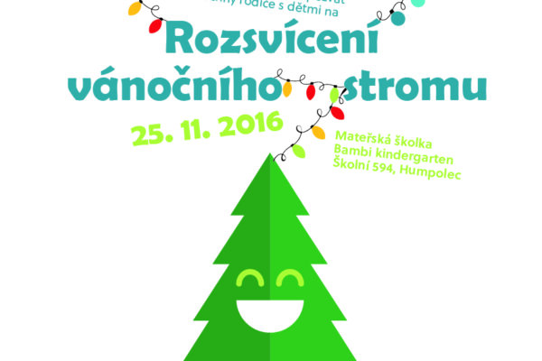 Rozsvícení vánočního stromu
