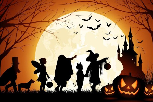 Oslava Halloweenu ve školce