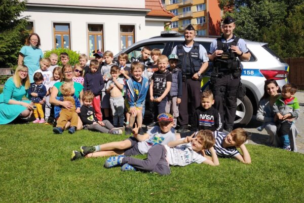 Návštěva policie v naší školce