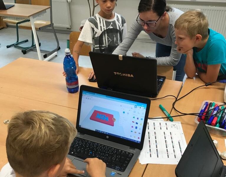 Na konci srpna jsme pořádali “Příměstský tábor s roboty”