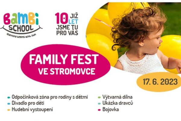 Family Fest ve Stromovce 2023