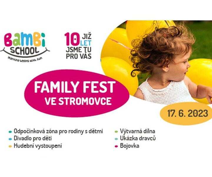 Family Fest ve Stromovce 2023