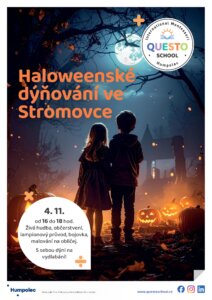 Haloweenské dýňování ve Stromovce - Mateřská škola a Základní škola Questo